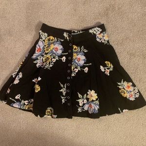 Kimchi Blue Buttoned Skirt